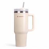 Insulated Travel Mug (Beige) inSPORTline Misakafi Tumbler 1,200 ml