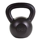 KETTLEBELL 16KG BLACK MAT OPTIMUM
