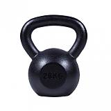 KETTLEBELL 28KG BLACK MAT OPTIMUM
