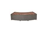 MSpa Wicker Step - for round Spa