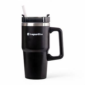 Insulated Travel Mug (Black) inSPORTline Misakafi Tumbler 600 ml