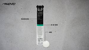 Avento Μπαλάκια Ping Pong Λευκά (6 τεμάχια)