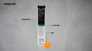 Avento Μπαλάκια Ping Pong Πορτοκαλί (6 τεμάχια)