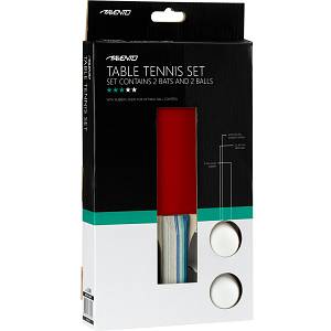 Σετ 2 Ρακέτες Ping Pong & 2 Μπαλάκια Matchtime