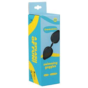 Γυαλιά κολύμβησης senior (μαύρα)