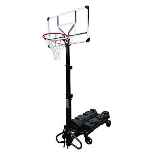 VIKING Foldable Pro Hoop Αναδιπλούμενη μπασκέτα  με βάση και ρυθμιζόμενο ύψος 130-305 εκ.