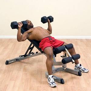 Body-Solid Heavy Duty Flat Incline Decline Bench