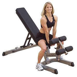 Body-Solid Heavy Duty Flat Incline Decline Bench