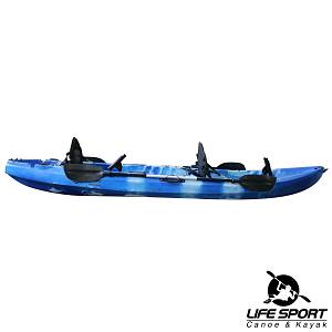 Kayak Life Sport Happiness (2 ενήλικοι + 1 παιδί)