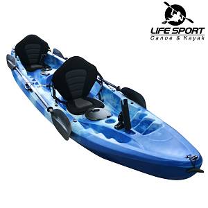 Kayak Life Sport Happiness (2 ενήλικοι + 1 παιδί)