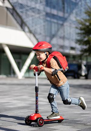 Nijdam Τρίτροχο Scooter Fire Rider