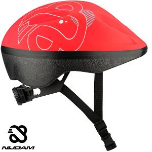 Nijdam Κράνος Παιδικό Κόκκινο Raging Red