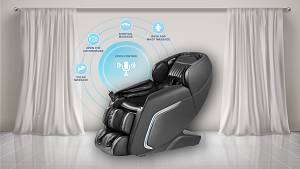 Πολυθρόνα Μασάζ Life Care by i-Rest SL-A307-8 (Mαύρη)
