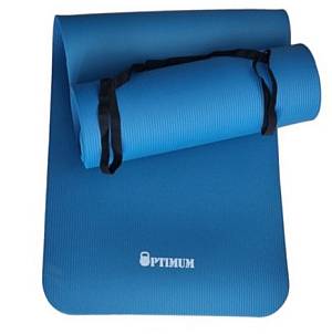 ΣΤΡΩΜΑ ΑΣΚΗΣΕΩΝ (ΜΠΛΕ) NBR 183x61x1,5cm  OPTIMUM