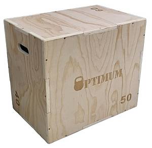 PLYOMETRIC BOX 60x50x40cm (PLYO BOX) OPTIMUM