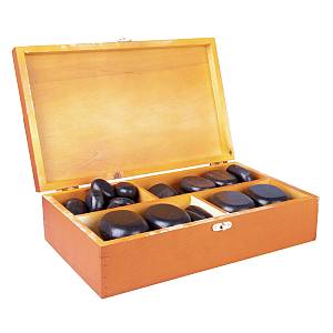 BASALT LAVA STONE SET 36 ΤΕΜ INSPORTLINE