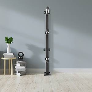 ΚΑΘΕΤΗ ΒΑΣΗ ΤΟΙΧΟΥ Φ50 (3 ΘΕΣΕΙΣ) GORILLASPORTS