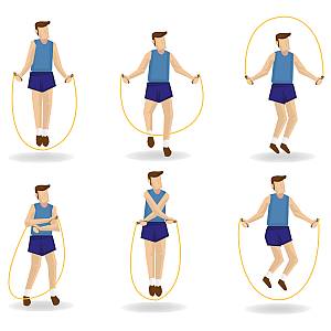 ΣΧΟΙΝΑΚΙ ΤΑΧΥΤΗΤΑΣ PVC (ΜΑΥΡΟ) inSPORTline