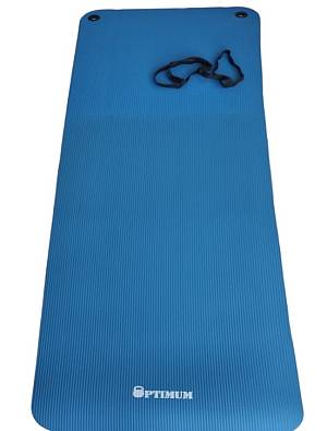 ΣΤΡΩΜΑ ΑΣΚΗΣΕΩΝ (ΜΠΛΕ) NBR 183x61x1,5cm  OPTIMUM