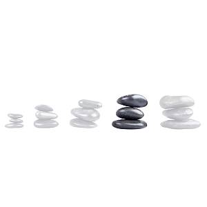 Basalt River Stone Set inSPORTline 7-9cm – 3 Τεμάχια