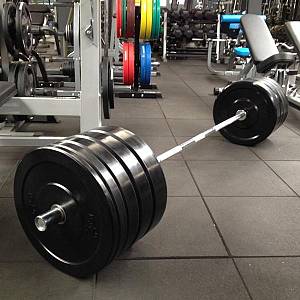 RUBBER BUMPER PLATE 15kg OPTIMUM