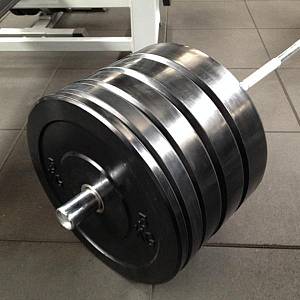 RUBBER BUMPER PLATE 20kg OPTIMUM