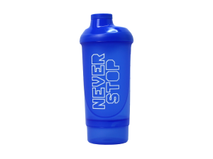 SHAKER NEVER STOP  ΜΑΥΡΟ 500ml (+150ML)