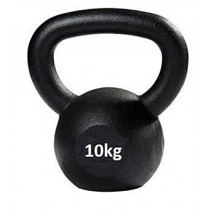 KETTLEBELL 10KG BLACK MAT OPTIMUM