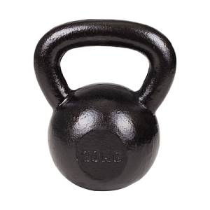 KETTLEBELL 20KG BLACK MAT OPTIMUM
