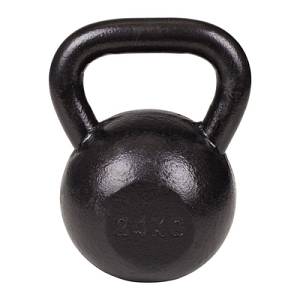 KETTLEBELL 24KG BLACK MAT OPTIMUM