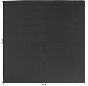 ΔΑΠΕΔΟ ΠΡΟΣΤΑΣΙΑΣ 124X124X1,2CM (ΜΑΥΡΟ) OPTIMUM