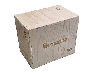 PLYOMETRIC BOX 60x50x40cm (PLYO BOX) OPTIMUM