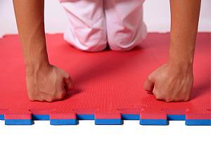 VIKING Επαγγελματικό Δάπεδο Ασφαλείας EVA, πάχους 3,0 εκ. Puzzle (Κοκ/Μπ)