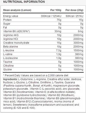 Pump Hardcore Concentrate 2.0 550gr (OXYGEN NUTRITION)
