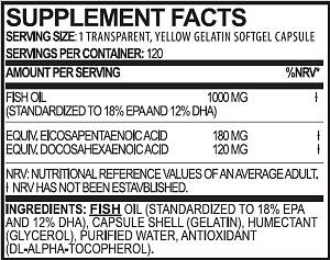 Omega 3 120caps (TRUE NUTRITION)