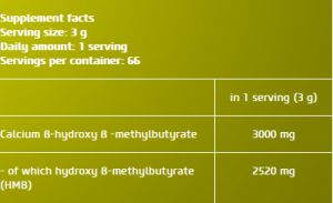 Ca - HMB 3000 200gr (BIOTECH USA)