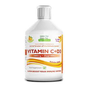 Vitamin C+D3 500ml (SWEDISH NUTRA)