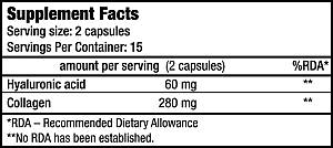 Hyaluronic & Collagen 30caps (BIOTECH USA)