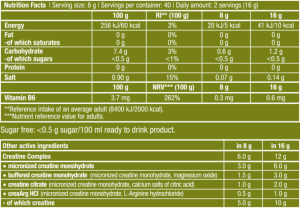 CreaZero 320gr (BIOTECH USA)