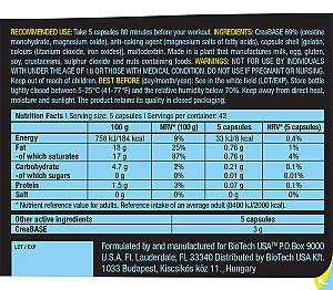 Creatine PH-X 210caps (BIOTECH USA)