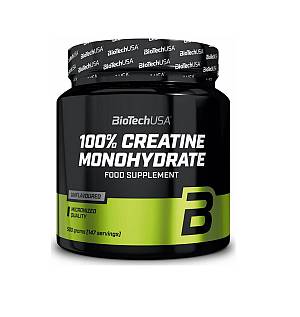 100% Creatine Monohydrate 500gr (BIOTECH USA)