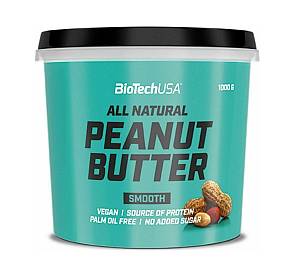 Peanut Butter Smooth 1kg (BIOTECH USA)