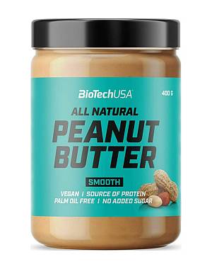 Peanut Butter Smooth 400gr (BIOTECH USA)