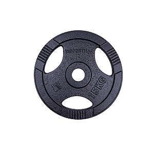 ΟΛΥΜΠΙΑΚΟΣ ΔΙΣΚΟΣ 15kg  ΜΑΝΤΕΜΙ inSPORTline (Φ50)