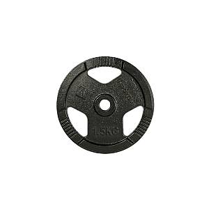 Cast Iron Weight Plate 1,25kg(30mm)Black inSPORTline