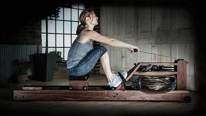 WaterRower Κωπηλατική Νερού Walnut (S4 BLE)