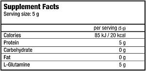 100% L-Glutamine 240gr (BIOT)