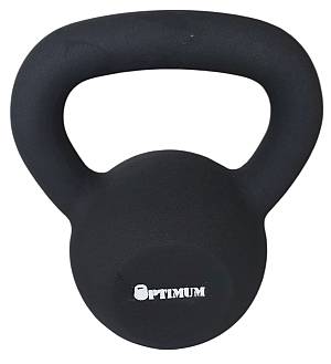 KETTLEBELL 14KG BLACK MAT OPTIMUM