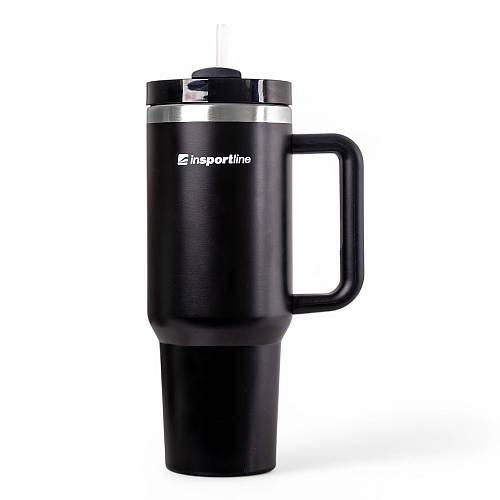 Insulated Travel Mug (Black) inSPORTline Misakafi Tumbler 1,200 ml