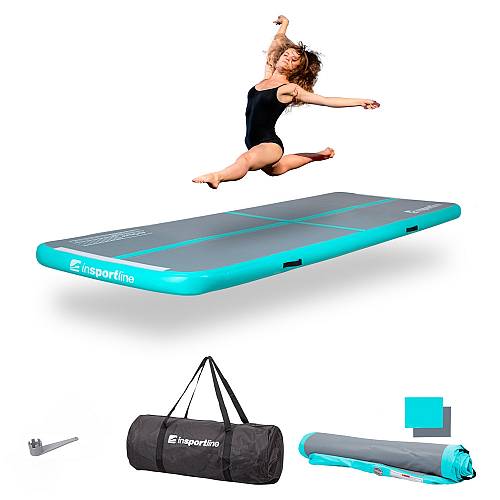 Inflatable Exercise Mat inSPORTline Airstunt 500 x 100 x 10 cm Gray